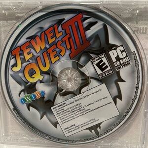 Used iWin Jewel Quest II PC CD-ROM Software Game. Rated E